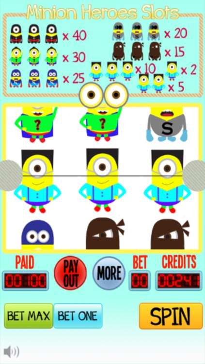 Minion Slots - Free Coins for Casino Slot Machines, Party and Win the Jackpot Prize