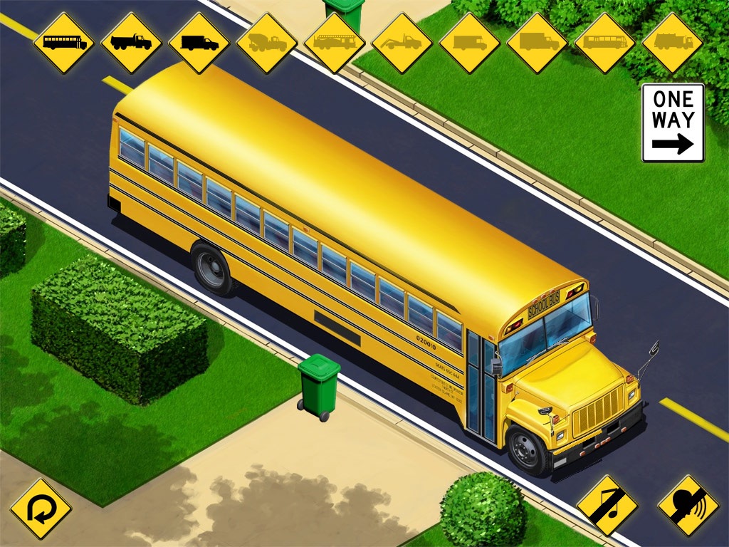 Kids Vehicles: City Trucks & Buses HD Lite screenshot 3