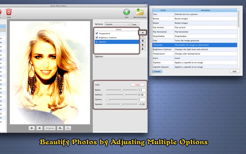 Screenshot #2 pour Batch Photo Editor - Watermark, Resize and Effects