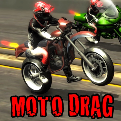 Moto Drag Racing Icon