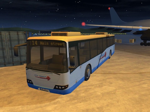 Airport Bus Parking - Realistic Driving Simulator Freeのおすすめ画像1