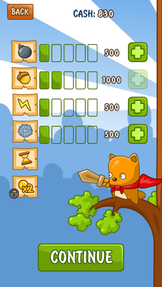 #2. Treehouse Hero (iOS) Bởi: Max Games Studios
