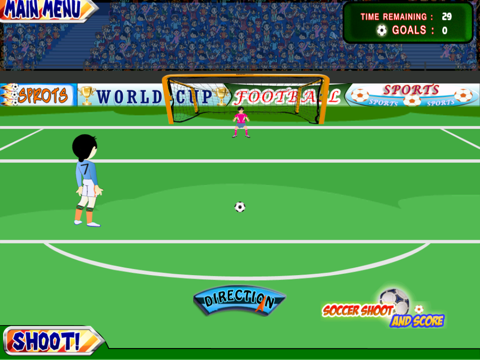 Screenshot #5 pour Football tir 2014 jeu - le meilleur Jeux de sport pour les enfants