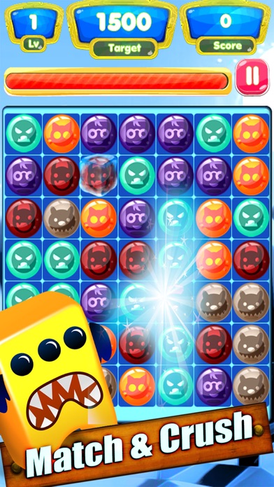 Screenshot 2 of Monster Marble Blast Mania : Free Candy Match puzzle game App