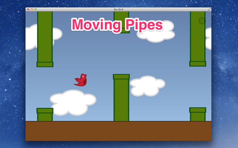 #1. Flappy Sky Bird (macOS) 由: Aravindhan Parasuram