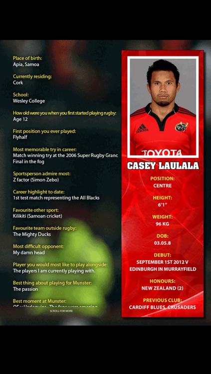 Munster Rugby Match Official Programmes screenshot-3