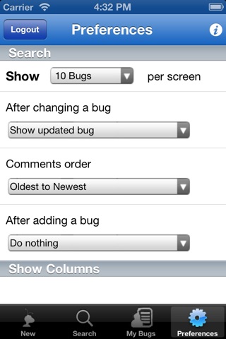 iBzilla - Bugzilla on iPhone screenshot 3