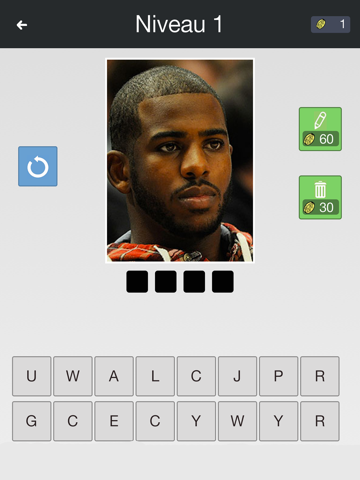 Screenshot #4 pour Basket Quiz - Trouvez qui sont les joueurs de basketball