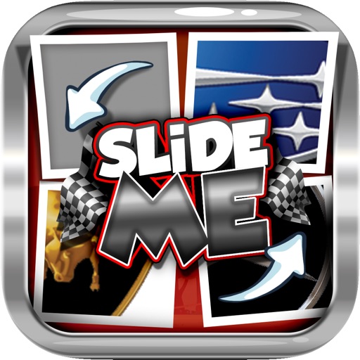 Slide Me Puzzle : Car Logo Tiles Quiz  Picture Games icon