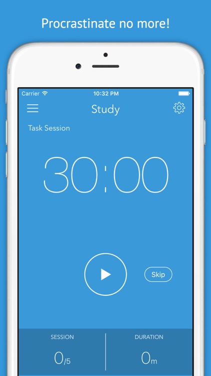 Listee – A procrastinator’s to do list app for task and time management based on the Pomodoro Technique™