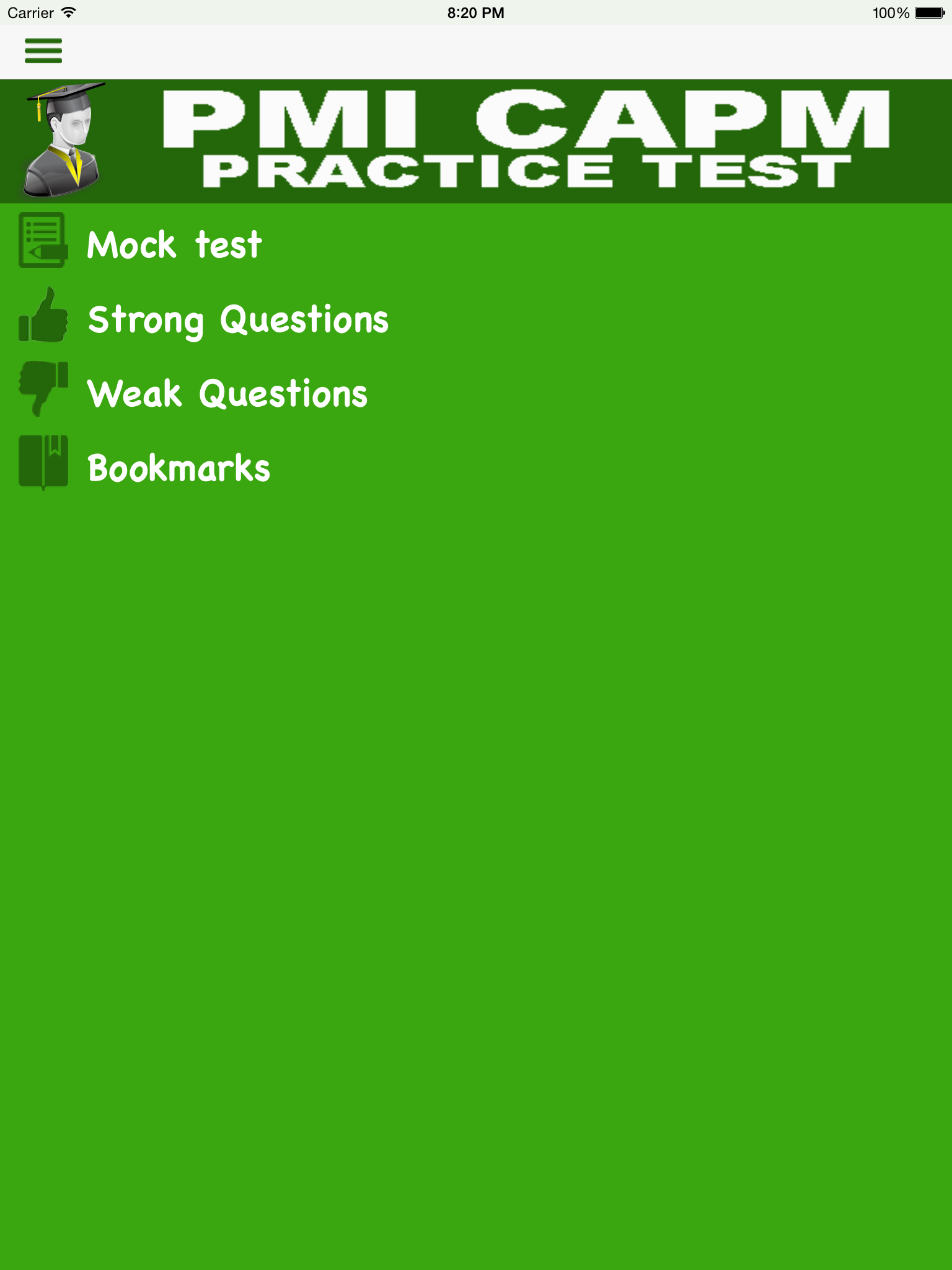 PMI CAPM MOCK screenshot 9