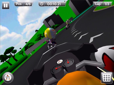 Screenshot #5 pour MiniBikers: The game of mini racing motorbikes