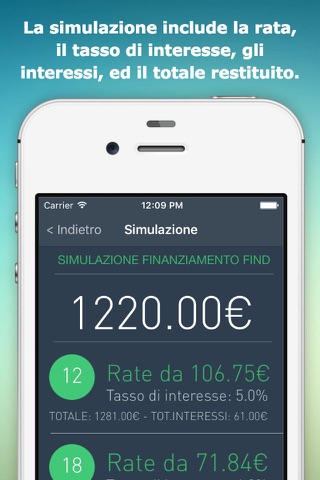 IVA 22% - Calcolatrice finanziaria - Calcolo e scorporo Iva, Simulazioni di finanziamento, Legge 104, Sconti Personalizzati screenshot 3