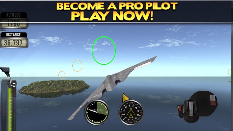 3D Plane Flying Parking Simulator Game - Real Airplane Driving Test Run Sim Racing Games PRO screenshot-4