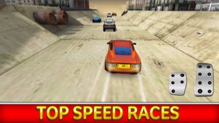 3D Police Run Drag Racing Simulator - A Real Cops Chase Driving Race Screenshot 3