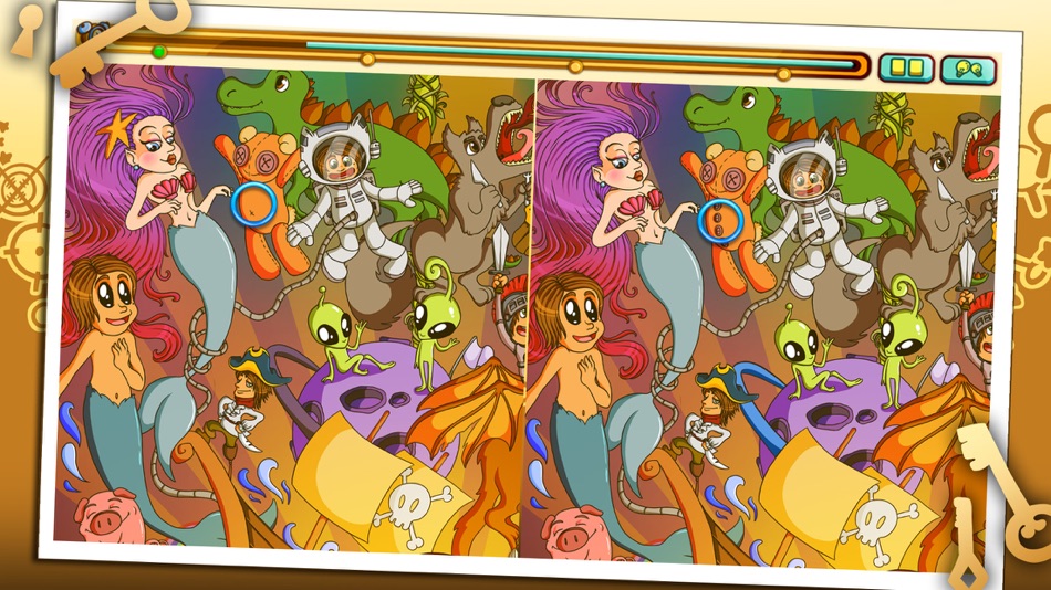 #4. Spot The Differences 2 (iOS) 由: Magma Mobile