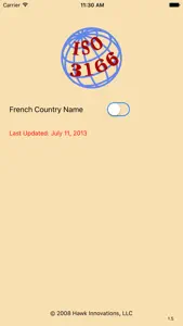 ISO 3166 screenshot #1 for iPhone