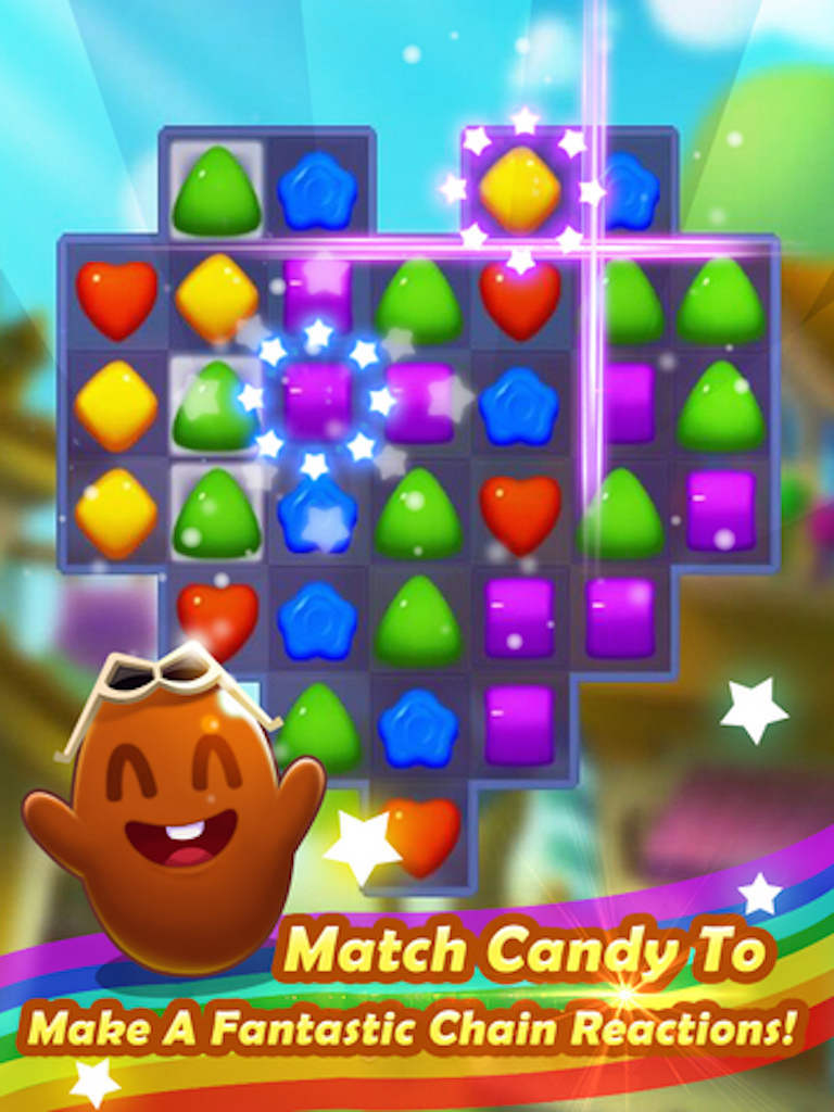 Sugar Sweet Crunch - Race and Match 3 Puzzle Blast game screenshot 6