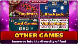 Game screenshot S&H Casino - FREE Premium Slots and Card Games hack