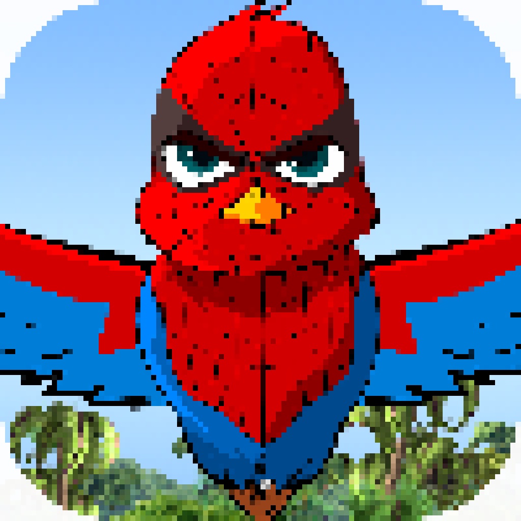 Wings of Flying Superhero Craft birds icon