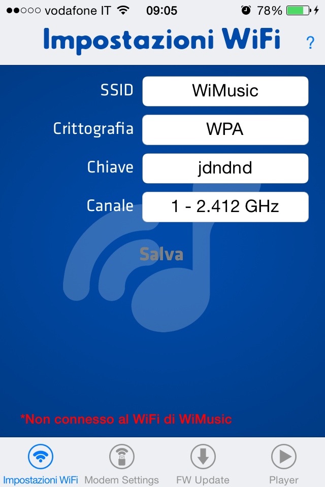 WiMusic screenshot 2