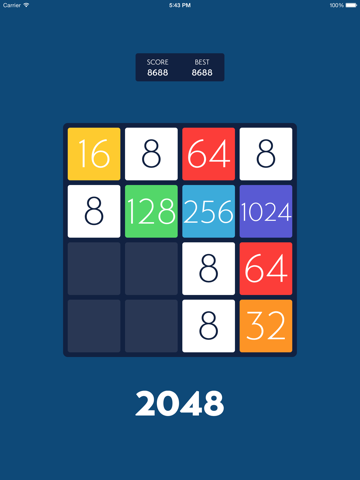 Screenshot #4 pour The 2048 App