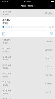 voice memos for apple watch iphone screenshot 2