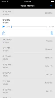 Voice Memos for Apple Watch iphone bilder 1