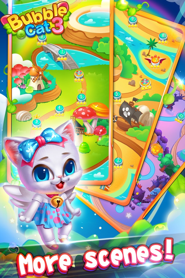 Bubble Cat 3 screenshot 2