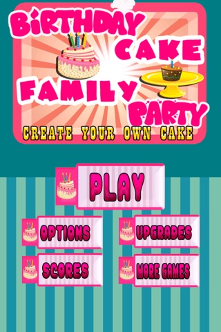 Birthday cake family party - Create your own cake - Free Edition screenshot 2