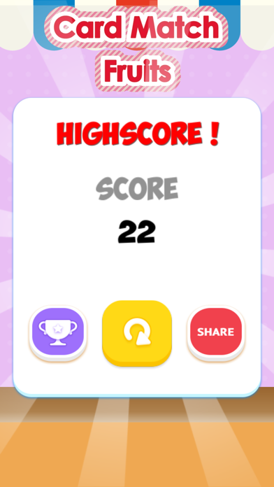 Screenshot #3 pour Card Match Fruits