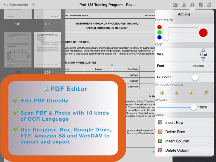 PDF Editor Pro for iPad by Canyua Software