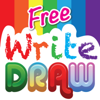 Write Draw Free - Learning Writing Drawing Fill Color and Words