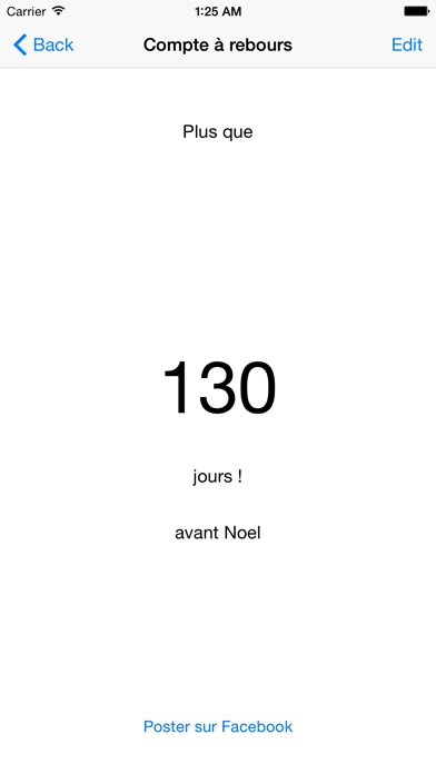 Screenshot #3 pour Comptes à rebours - N'oubliez plus aucune date importante