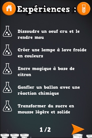 Petites Expériences Chimie SD Mega - Expériences de chimie à faire à la maison screenshot 3