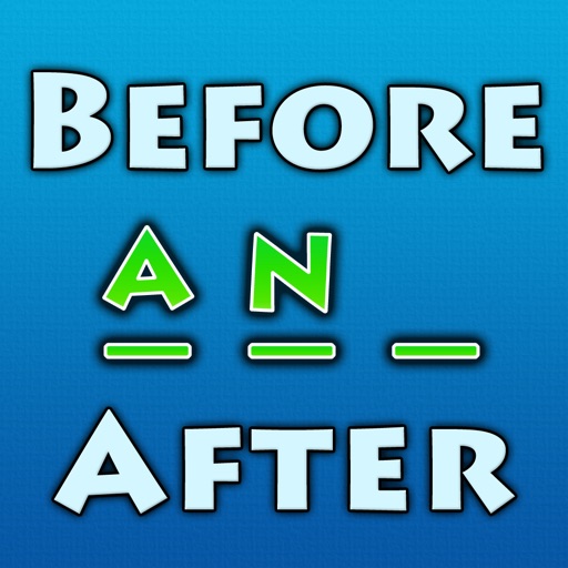 Before And After - The Word In The Middle Puzzle Game Icon