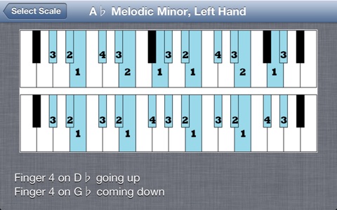 Visual Piano Scales screenshot 4