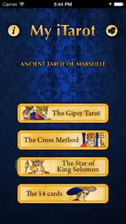 tarot of marseille iphone screenshot 2