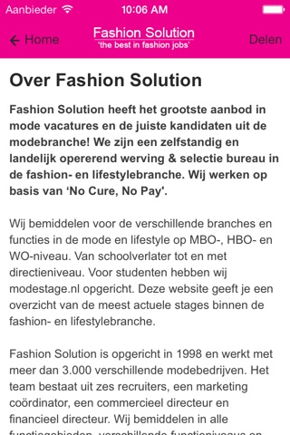 Fashion Solution Mode Vacatures screenshot 2