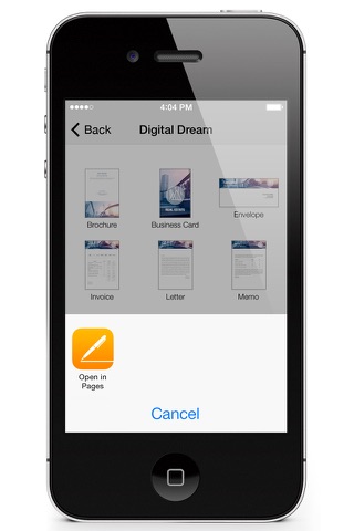 Templates Pro for iOS screenshot 4