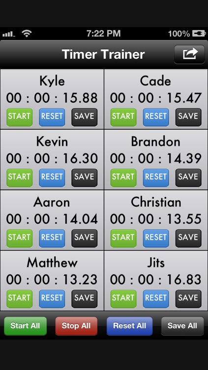 Timer Trainer - Multiple Stopwatch Clock screenshot-3
