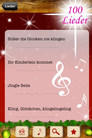 Christmas Carols - The 100 Most Beautiful Song Lyrics in the World screenshot 2