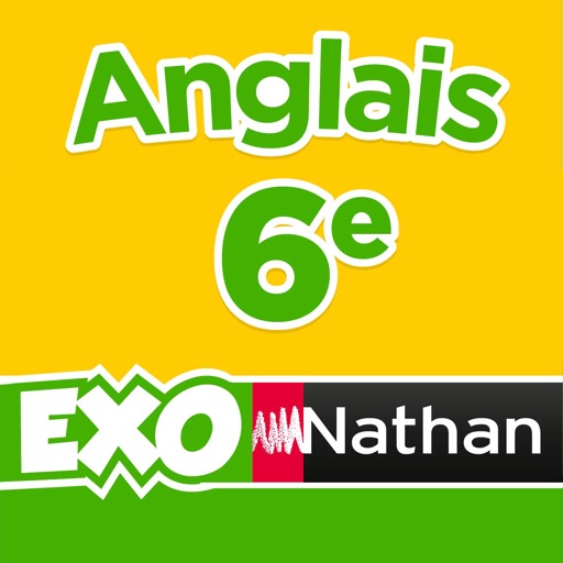 ExoNathan Anglais 6e : des exercices de révision et d’entraînement pour les élèves du collège iOS App