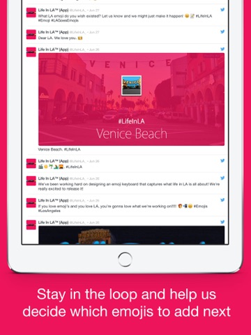 Screenshot #6 pour New Emojis - Extra Emoji Stickers Free! (Life in LA)