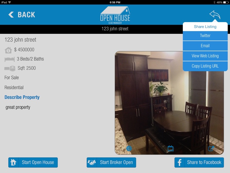 Open House Lead Manager screenshot-3