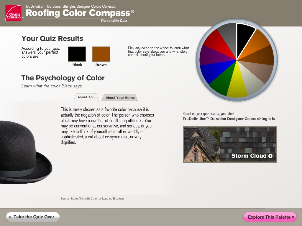 Roofing Color Compass screenshot 2