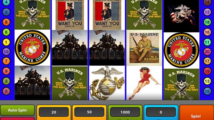 Fighting Forces - Themed Slot Machine