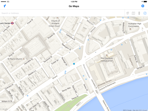 Go Maps for Google Maps : Directions, Street View, Weather, Place Details, Photos, Reviews & Contactsのおすすめ画像1