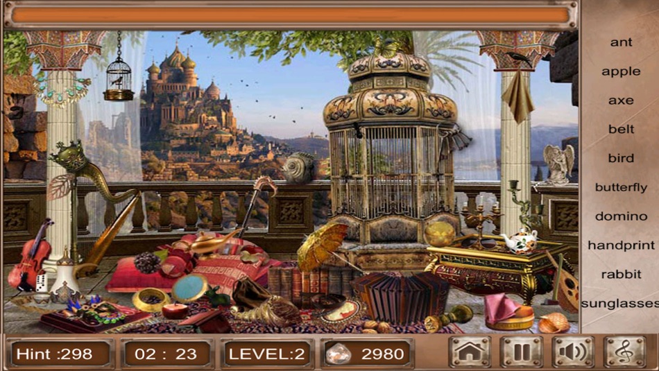 #4. Hidden Objects Game (iOS) Podle: rinku patel