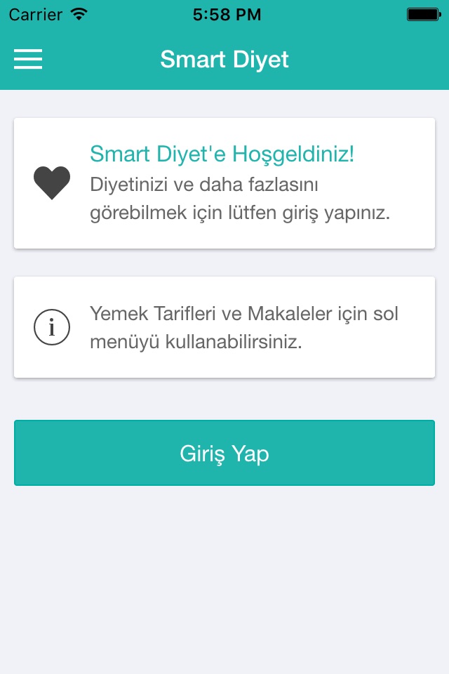 Smart Diyet - Diyetisyenin En Akıllı Asistanı! screenshot 2